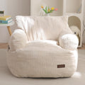 Beige Pocket Kids Bean Bag