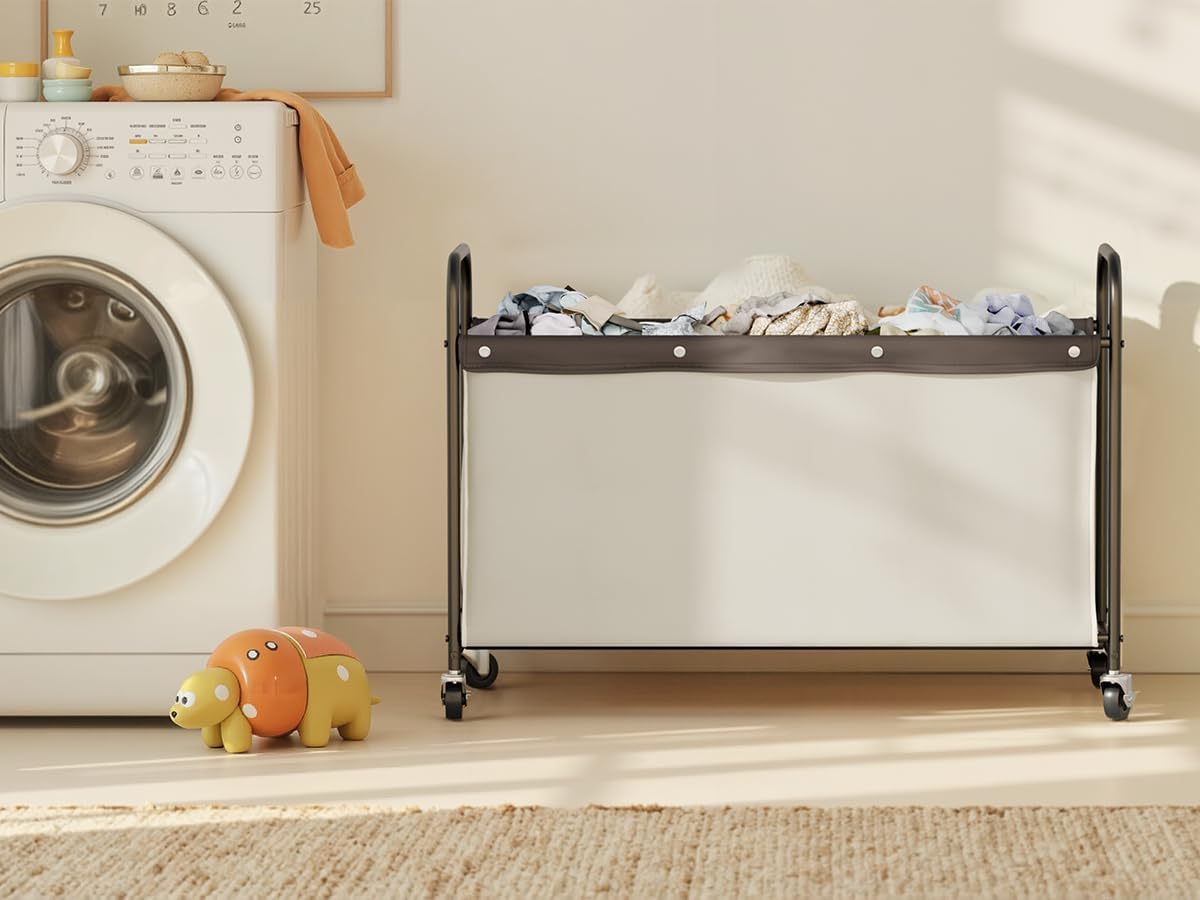 Wheeled Large Fabric Toy Storage Box