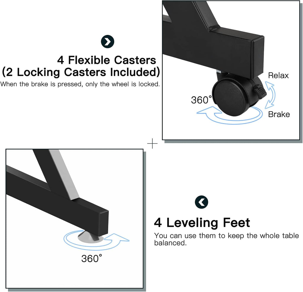 Black Tier Compact Pc Desk