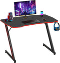 Red Z Frame Gaming Desk