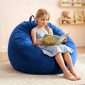 Blue Teardrop Small Bean Bag